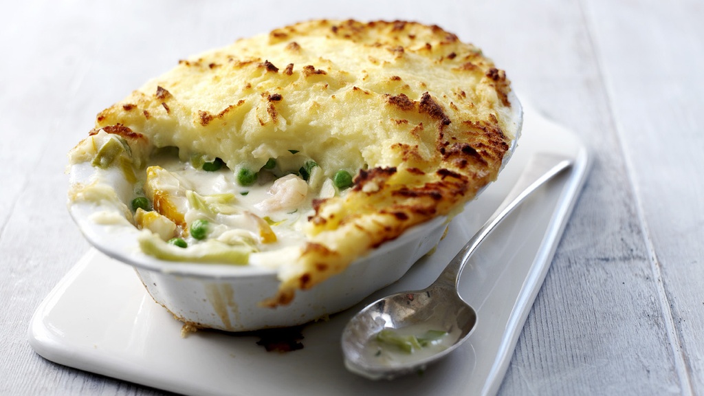 English Fish Pie 