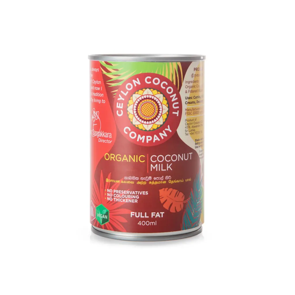 [Organic Coconut Milk ] Organic Coconut Milk 