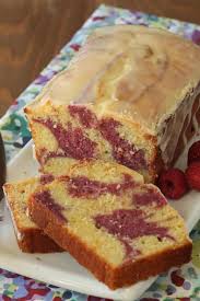 Passion and Raspberry Loaf cake 