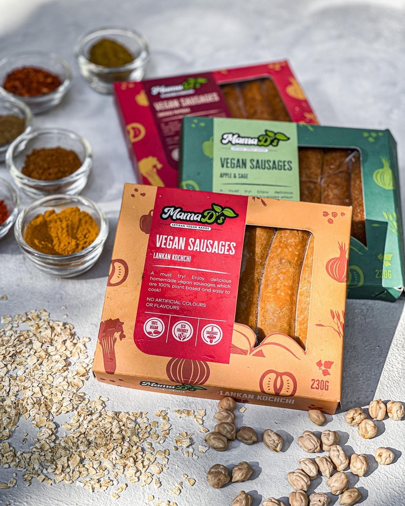 Vegan Sausages (APPLE 7 SAGE-6PCS)