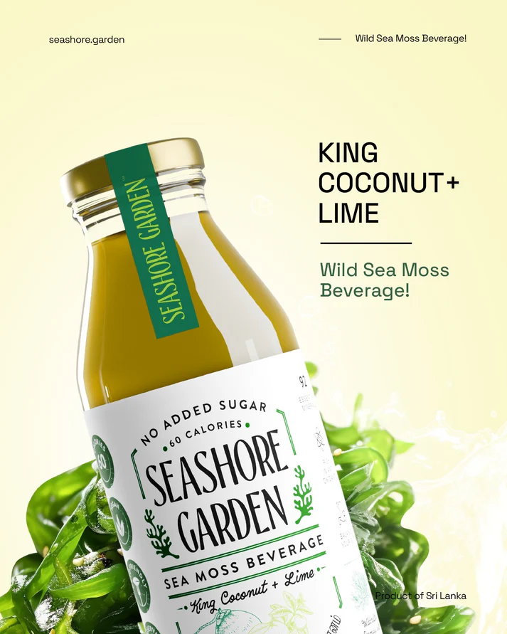 Sea moss ((King Coconut + Ginger Moss 370ml))