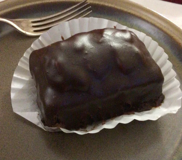 Cheese cake with chocolate 