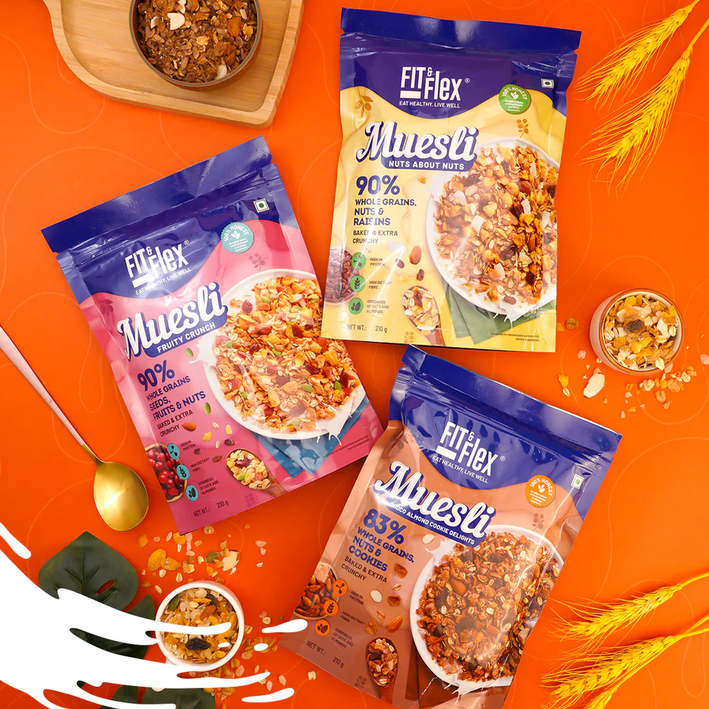 museli (90% Whole Grains, Nuts & Raisins)