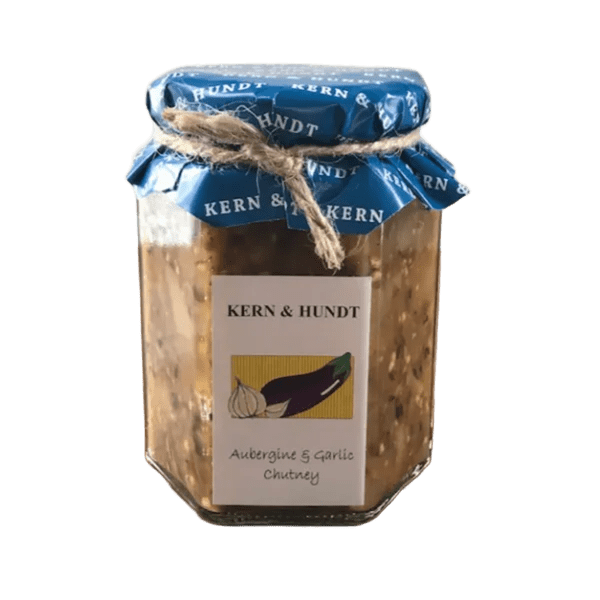 CHUTNEYS  (AUBERGINE-GARLIC-350G)