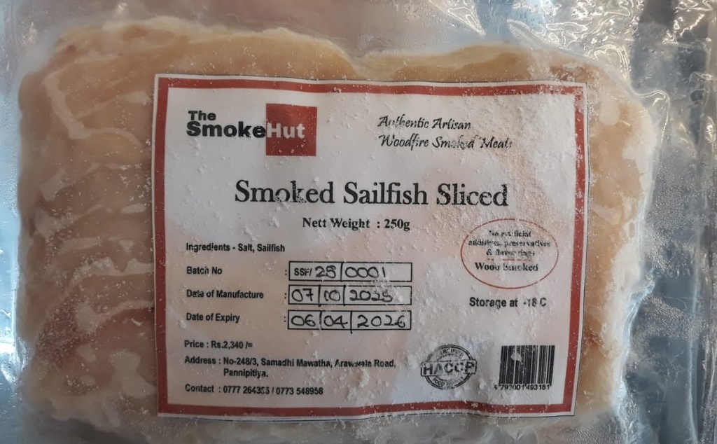 Cold Smoked Sailfish