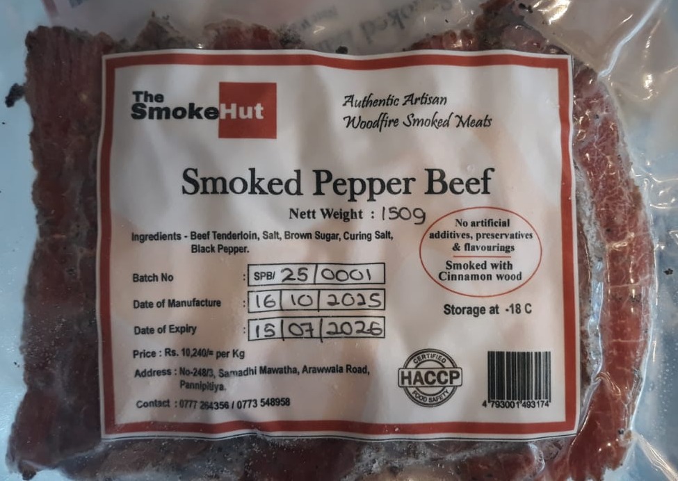 Smoked Pepper beef