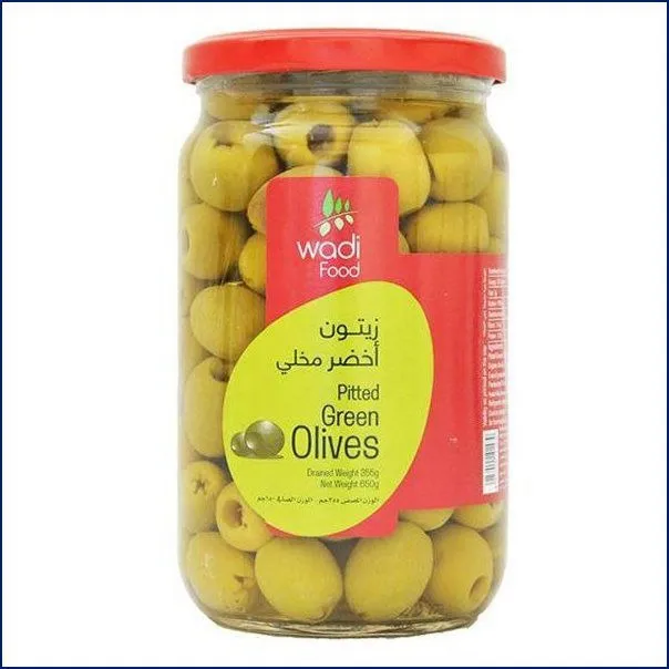[Mega Spice] Green Olives Pitted - Wadi Food