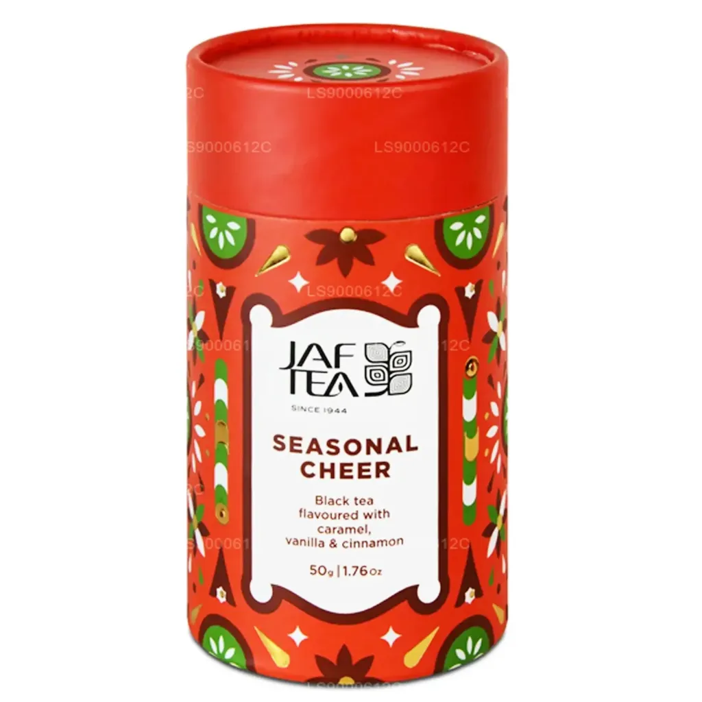 Black tea flavored - (caramel,vanilla & cinnamon)