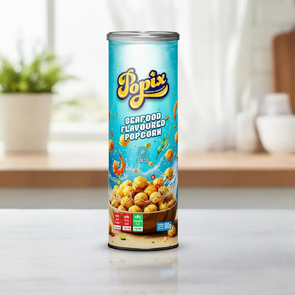 Seafood Flavoured Pop Corn