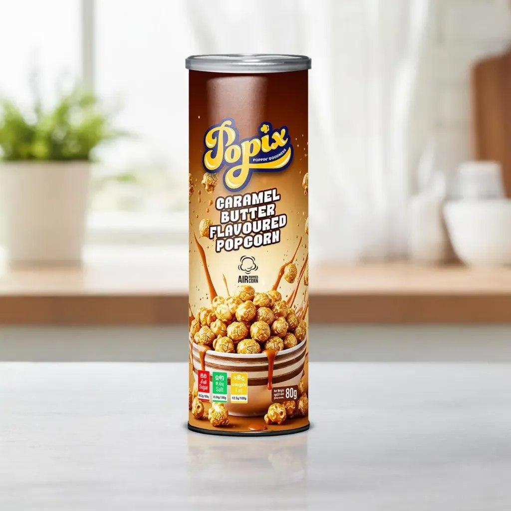 Caramel Butter Flavoured Pop Corn