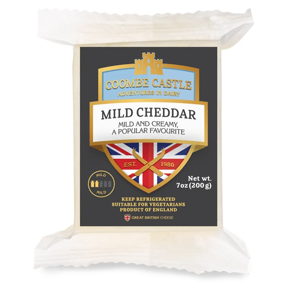 Mild Cheddar 200g - Coombe Castle