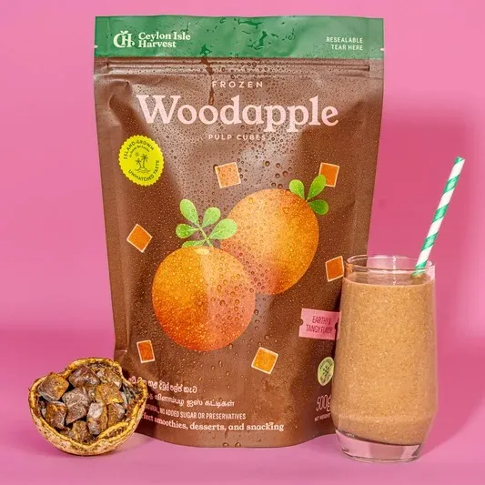 Frozen Woodapple Pulp Cubes | Ready-to-Blend|