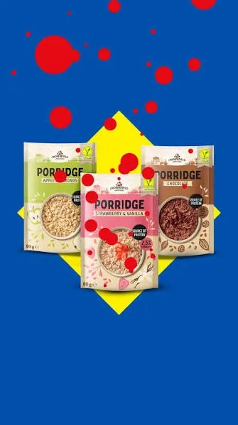 Instant whole-grain Oat Cereal (Porridge)