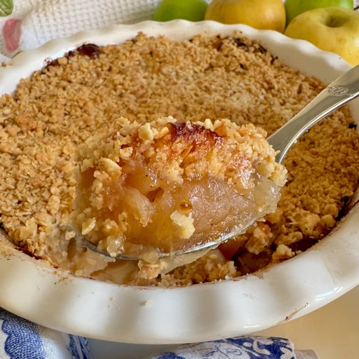 [Oat and Apple Crumble] Oat and Apple Crumble