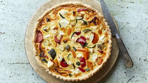 [Roasted Veg Quiches] Roasted Veg Quiches