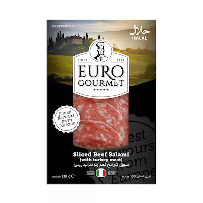 Sliced Beef Salami (Euro Gourmet)