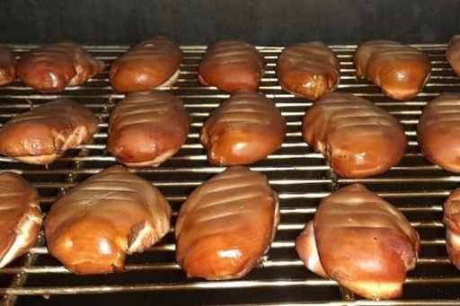 Hot Smoked Chicken Breast 